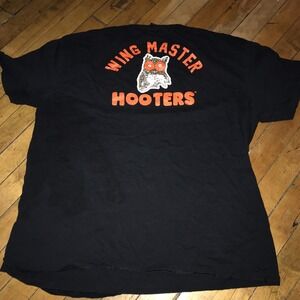 Hooters Wing Master XL Black T-Shirt